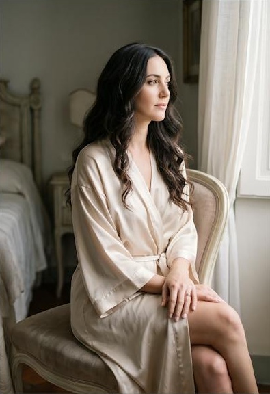 Boudoir portrait session